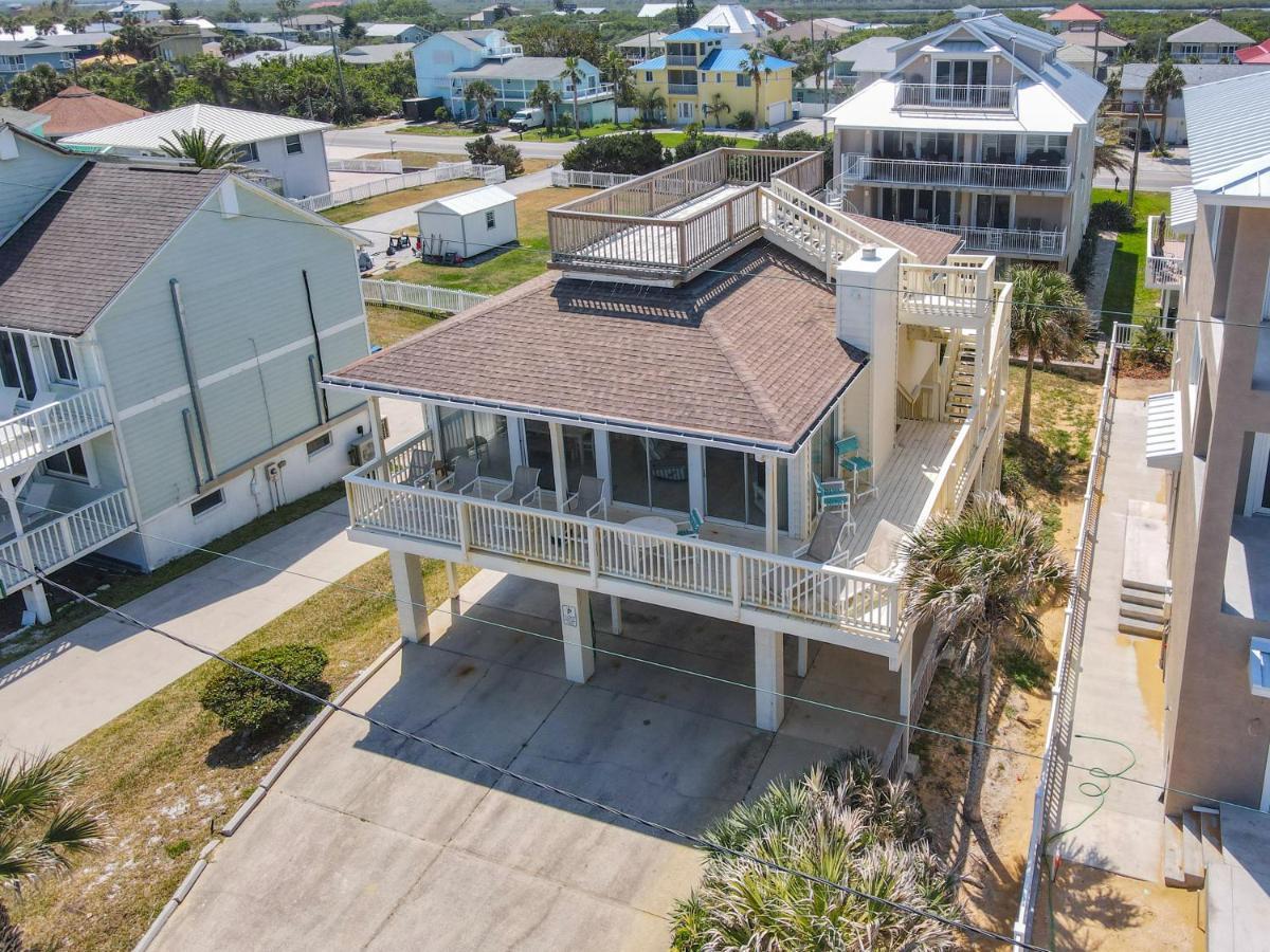 Beachfront Home With Wrap Around Deck And Rooftop Deck - 6320 S. Atlantic New Smyrna Beach Exterior foto