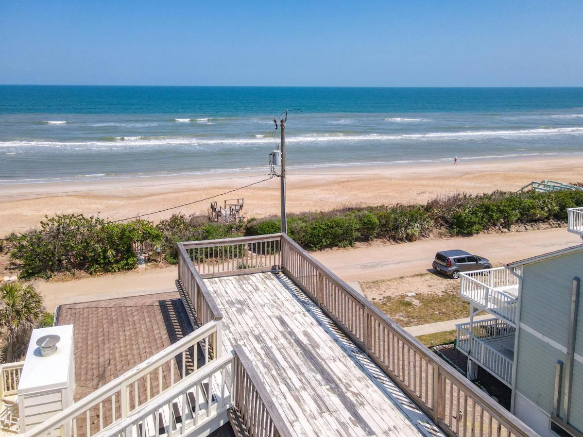 Beachfront Home With Wrap Around Deck And Rooftop Deck - 6320 S. Atlantic New Smyrna Beach Exterior foto